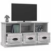 vidaXL Meuble TV sonoma gris 100x35x50 cm bois d'ing&eacute;nierie