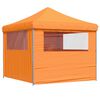 vidaXL Tente de f&ecirc;te Orange 292 x 292 x 315 cm Tissu Oxford
