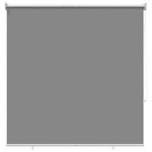vidaXL Store enrouleur Protection UV Gris clair 120 x 140 cm Polyester