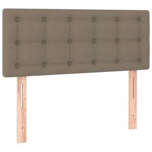 vidaXL T&ecirc;te de lit Taupe 90x5x78/88 cm Tissu
