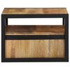 vidaXL Table de chevet murale 35x35x25 cm bois d'acacia solide