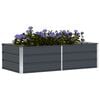 vidaXL Jardini&egrave;re Anthracite 160 x 80 x 45 cm Acier