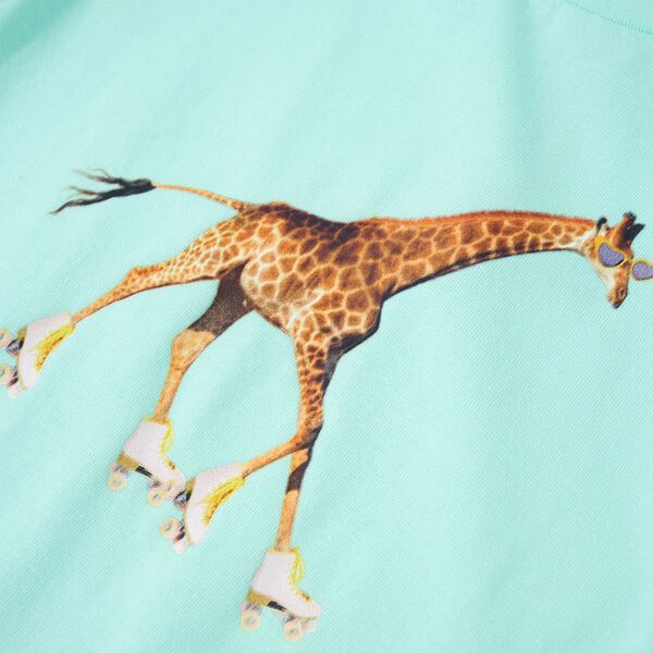 T-shirt pour enfants aqua clair 116