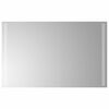 vidaXL Miroir de salle de bain &agrave; LED 80x50 cm