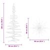 vidaXL Arbre de No&euml;l en bois pour d&eacute;coration 180 cm bois massif de pin