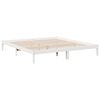 vidaXL Cadre de lit extra long sans matelas 200x220 cm bois massif pin