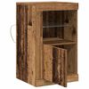 vidaXL Buffet LED Bois ancien 41 x 37 x 67 cm Bois d'ing&eacute;nierie