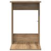 vidaXL Table d'appoint Ch&ecirc;ne artisanal 40 x 38 x 62,5 cm