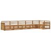 vidaXL Ensemble de canap&eacute;s d'ext&eacute;rieur 6 pcs Naturel