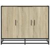 vidaXL Buffet chêne sonoma 94x35x76 cm bois d'ingénierie