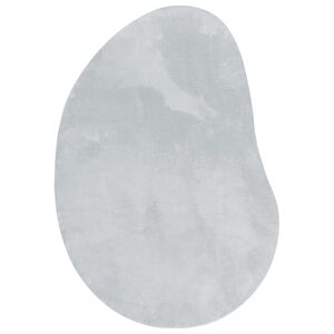 vidaXL Tapis de surface HUARTE Gris 100 x 200 cm Polyester