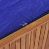 vidaXL Boîte de rangement de jardin 175x50x58 cm Bois d'acacia solide