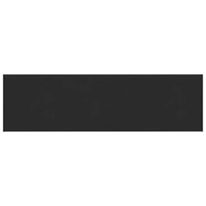vidaXL Appui de fen&ecirc;tre Noir avec grain de bois 140 x 45 x 4,5 cm PVC