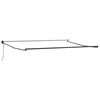 vidaXL Auvent R&eacute;tractable Gris clair 500 &times; 300 cm Tissu et M&eacute;tal