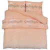 vidaXL Ensemble de housse de couette rose 140x200 cm Coton