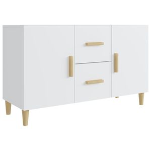 vidaXL Buffet blanc 100x36x60 cm bois d'ing&eacute;nierie