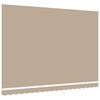 vidaXL Toile de rechange pour auvent Beige 430 x 345 cm Polyester