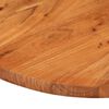 vidaXL Dessus de table 140x60x2,5 cm ovale bois massif d'acacia