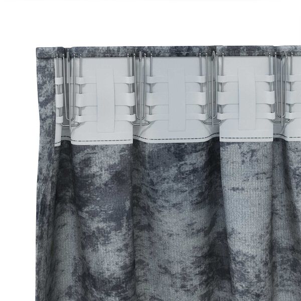 vidaXL Rideaux en velours 2 pcs Gris Argenté 225 x 140 cm Velours