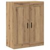 vidaXL Haut Armoire 2 pcs Ch&ecirc;ne artisanal Bois d'ing&eacute;nierie