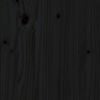 vidaXL Portes de cuisine d'ext&eacute;rieur MEPPEL noir 50x9x82cm bois de pin massif