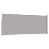 vidaXL Auvent lat&eacute;ral r&eacute;tractable 120 x 300 cm Gris
