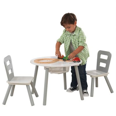 KidKraft Ensemble de table de rangement et chaises pour enfants 27066
