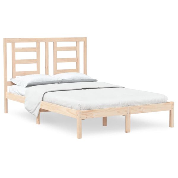 vidaXL Cadre de lit sans matelas 120x200 cm bois de pin massif