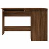 vidaXL Bureau d'angle chêne marron 120x140x75 cm bois d'ingénierie