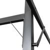 vidaXL Pergola avec toit r&eacute;tractable cr&egrave;me 295x292x230 cm