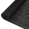vidaXL Filet brise-vue Noir 1,2x10 m PEHD 150 g/m&sup2;