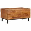 vidaXL Table basse Marron 80 x 50 x 40 cm Bois de mangue massif