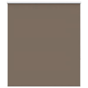 vidaXL Store enrouleur occultant caf&eacute; 120x130cm largeur du tissu