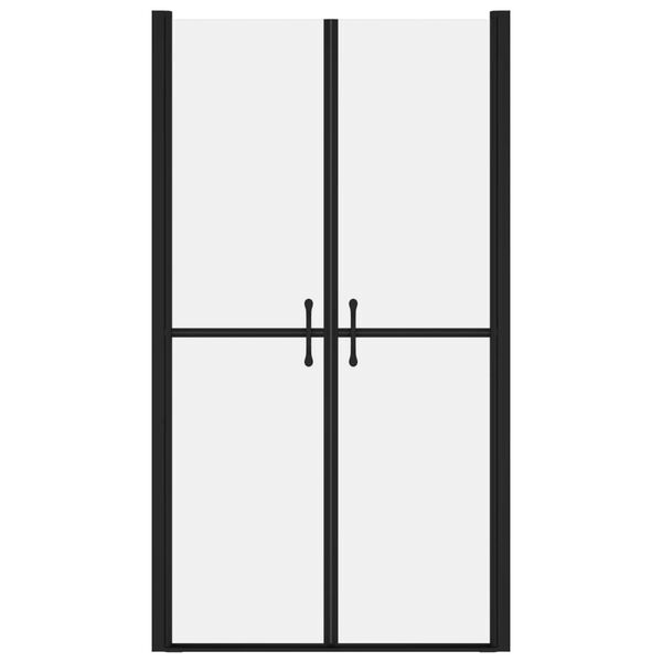 vidaXL Porte de douche ESG d&eacute;poli (93-96)x190 cm