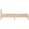 vidaXL Cadre de lit sans matelas 75x190 cm bois de pin massif