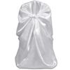 vidaXL Housses de chaise pour banquet de mariage 12 pcs Blanc