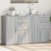 vidaXL Buffets 2 pcs sonoma gris 60x31x70 cm bois d'ing&eacute;nierie
