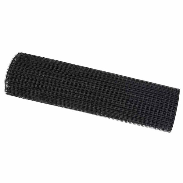 vidaXL Cl&ocirc;ture en fil soud&eacute; Gris 0.5 x 50 m