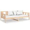 vidaXL Lit de jour sans matelas bois de pin massif 90x190 cm