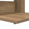 vidaXL Table d'appoint Ch&ecirc;ne artisanal 40 x 38 x 62,5 cm