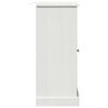 vidaXL Armoire de salle de bain avec porte VIGO Blanc et Blanc Antique