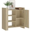 vidaXL Buffet ch&ecirc;ne sonoma 73,5x35x75 cm bois d'ing&eacute;nierie