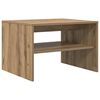 vidaXL Table basse Ch&ecirc;ne artisanal 60 x 50 x 40 cm Bois d'ing&eacute;nierie