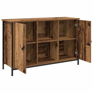 vidaXL Ensemble meuble TV Montage mural Bois Ancien 101 x 35 x 65 cm