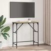 vidaXL Table console Chêne artisanal 75 x 32 x 75 cm Bois d'ingénierie