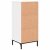 vidaXL Cabinet de salle de bain avec tiroir Blanc 39,5 x 36 x 88 cm