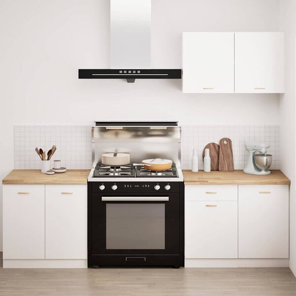 vidaXL Plan de travail de cuisine bois de ch&ecirc;ne massif rectangulaire