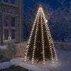 vidaXL Guirlande lumineuse d'arbre de Noël 250 LED Blanc froid 250 cm