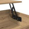 vidaXL Table basse Chêne artisanal 100 x 55 x 48,5 cm