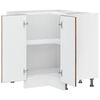 vidaXL Armoire d'angle de cuisine Kalmar chêne fumé bois d'ingénierie